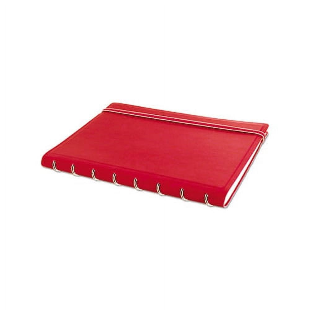 Notebook 1 Subject 1 Subject, Medium/College Rule, Red Cover, 8.25 x 5.81, 112 Sheets