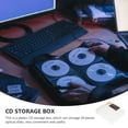 thumbnail image 3 of MasteelfCA 1Pc 24 Pieces CD Optical Disks Dedicated Storage Box for Bedroom Home Vehicle, 3 of 7
