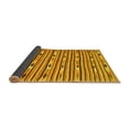 thumbnail image 2 of Ahgly Company Indoor Square Oriental Yellow Traditional Area Rugs, 5' Square, 2 of 4