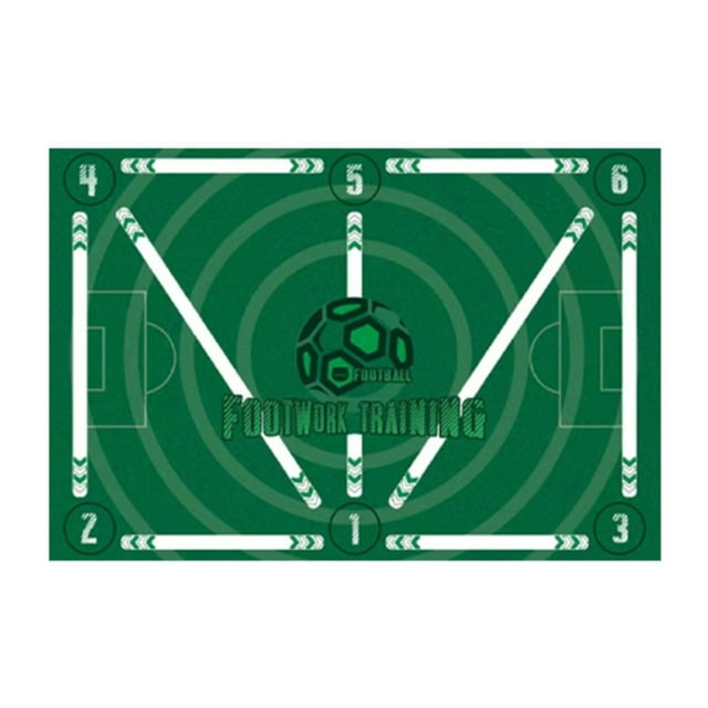 Yousi Carpet,Polyester Carpet,Football Footstep Training Mat Soccer Training Mat Agility Footstep Training Mat Soccer Mat for All Non Slip Silent Equipment for All Ages Strength and Coordination