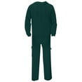 thumbnail image 6 of FRSASU Men's Athletic Sports Casual 2 Piece Solid Color Tracksuit Hoodie Elastic Waist with Pocket Jogger Pants Sweatsuit Set Mint Green, 6 of 7