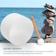 thumbnail image 3 of Bol 440HZ Bol Frappé en Cristal Rituel Musicothérapie Yoga Méditation Bols Chantants Instruments de Percussion, 3 of 7