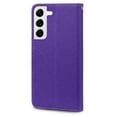 thumbnail image 7 of Allytechgroup for Samsung Galaxy S24 Wallet Case, Premium PU Leather Magnetic Flip Phone Cover with Wrist Strap Kickstand Card Slots Shockproof Bumper for Samsung Galaxy S24, Purple, 7 of 7