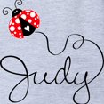 thumbnail image 2 of CafePress - Ladybug Judy - Cute Infant Baby Football Bodysuit, 2 of 3