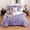 Lavender Purple-Full, variant on 7 Piece Lavender Purple Full Size Pinch Pleat Bed-in-a-Bag Bedding Set