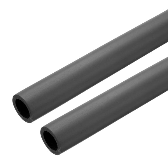 Foam Tubing for Handle Grip Support, 22mm(7/8") ID 32mm(1 1/4") OD 1m  Black