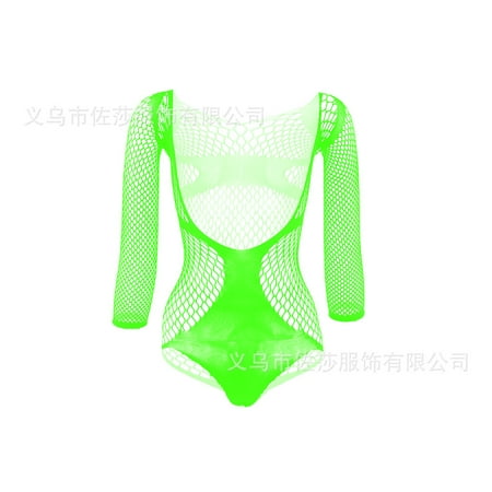 Generic Sexy Lingerie Sexy Fishnet Clothes One-Piece Stockings Hollow out Tights