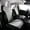 White, variant on Ikon Motorsports Seat Cover Cushions Compatible With 2017-2023 Tesla Model 3, V2 Style White Suede Leather 1st 2nd Row 5-Seat Seat Cover Cushion Protectors