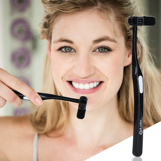 6-Sided Adult Full-Round Toothbrush, Comfortably Wraps A Soft Toothbrush, Manual Toothbrush