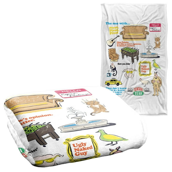Friends The One With… Silky Touch Super Soft Throw Blanket 36" x 58"