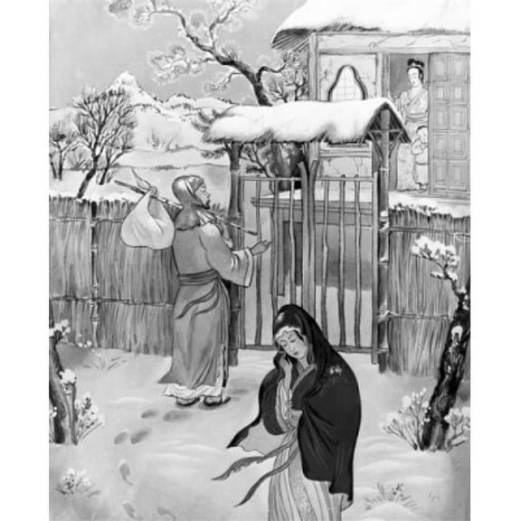 Posterazzi SAL99587083 Joseph Seeks Lodging at Bethlehem by Vladimir Odinokow Poster Print - 18 x 24 in.