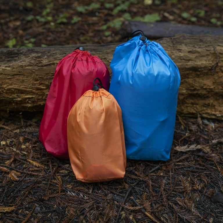 Outdoor Products Ditty Bag 3 Pack Stuff Bag, 16.2 L, Assorted 