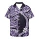 thumbnail image 3 of Camisas de playa tribales polinesias para hombre, camisetas hawaianas casuales de manga corta con botones y estampado 3D, camisetas de gran tamaño para hombre, 3 of 5