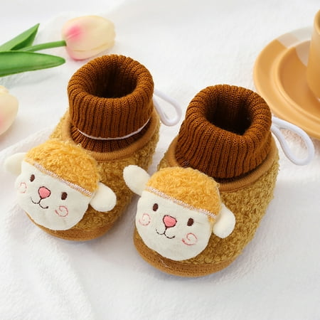 

Hunpta Toddler Shoes Baby Girls Boys Warm Shoes Soft Booties Snow Comfortable Boots Infant Toddler Warming And Fashion Cute Shoes