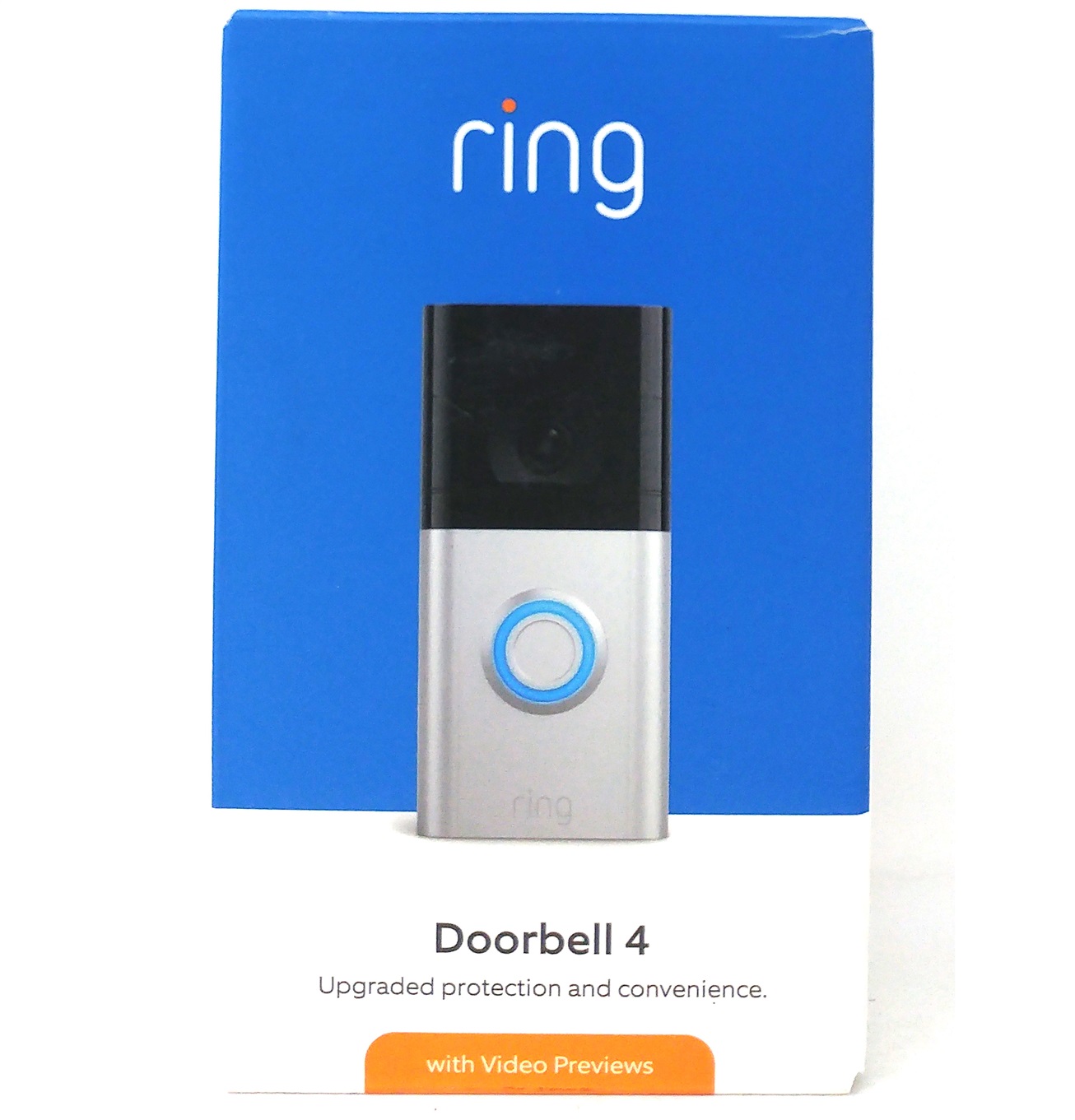 【新品・未開封】【Amazon】Ring Video Doorbell 4 Smart Wi-Fi Video Doorbell 4, Wired/Battery Operated, 1080p