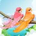 thumbnail image 4 of With Small Clip Durable 12Pcs Beautiful Artificial Bird, Simulation Bird Decor, Garden Window For Wedding Party Indoor Outdoor Ornament Flower Craft Scene, 4 of 8