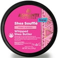 thumbnail image 1 of Ashanti Naturals Manteca de karité batida perfumada para la piel | Mantequilla corporal africana para mujeres con aceite de almendras y coco (Soufflé de besos rosados, 8 oz), 1 of 5