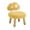 Yellow, variant on Dayalane Mushroom Kids Desk Chair Comfy, Upholstered Chairs with Wooden Legs for Ages 1-4, Playroom Furniture with Back, Bedroom, Kindergarten, Pink