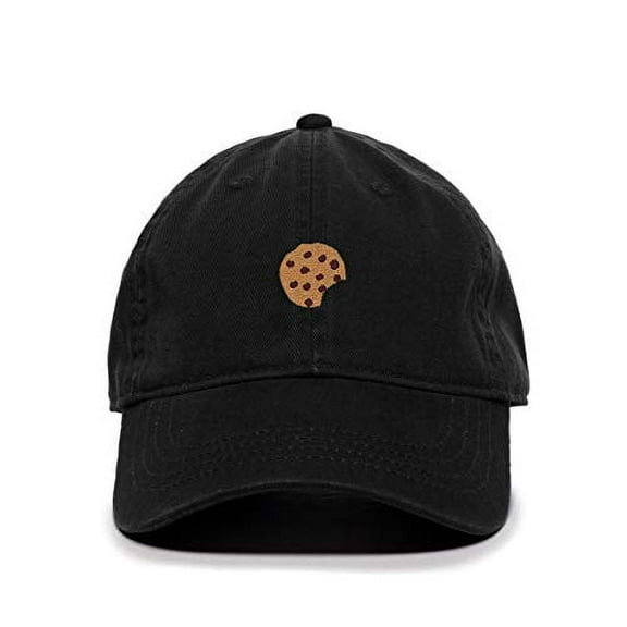 Tech Design Chocolate Chip Cookie Baseball Cap Embroidered Cotton Adjustable Dad Hat