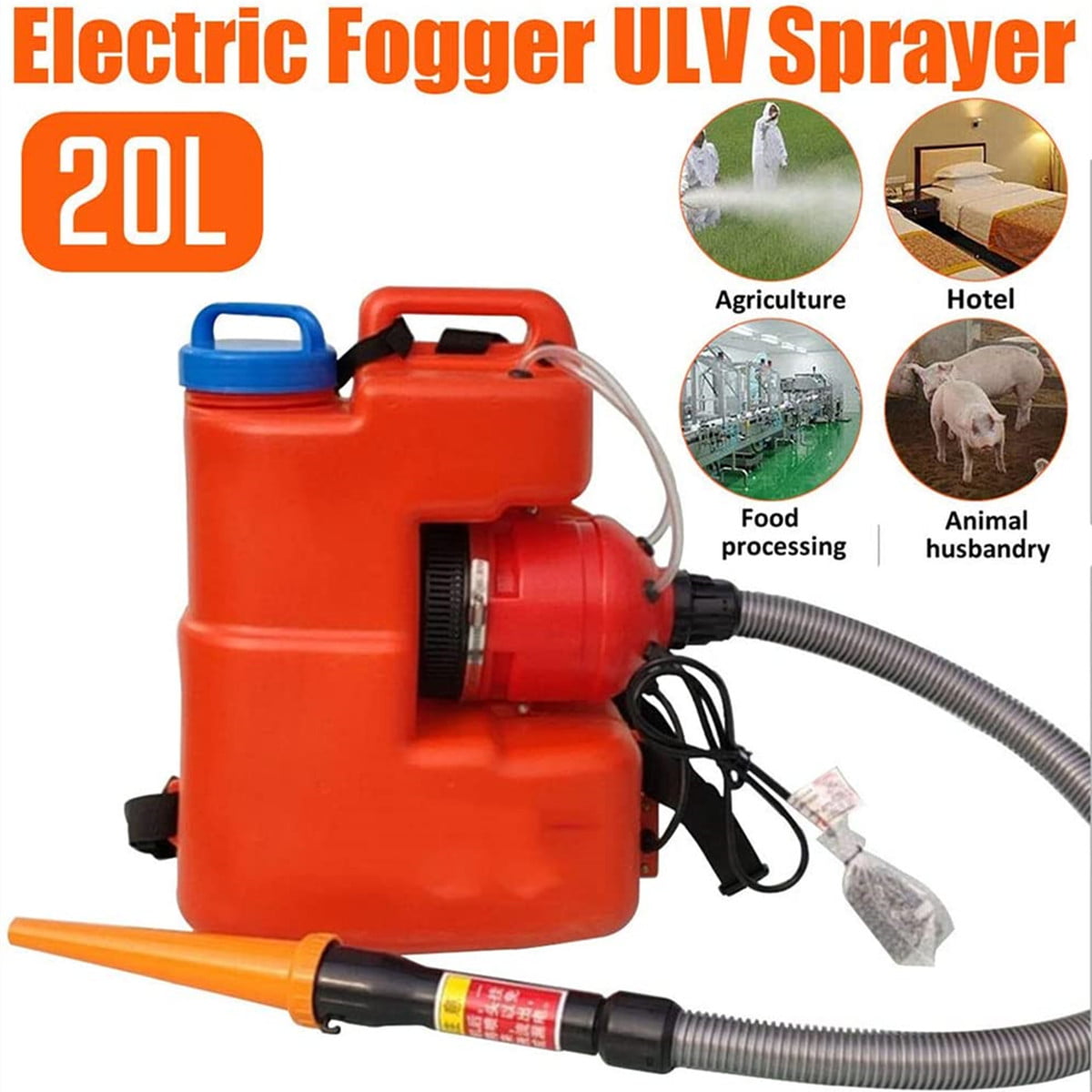Details about   110V Electric Fogger 20L ULV Sprayer Mosquito Killer Backpack fogging machine 