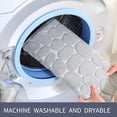 thumbnail image 6 of Memory Foam Bath Mat Cobblestone Bathroom Rugs Super Water Absorbent Machine Washable Bath Rugs grey 50*80CM, 6 of 9