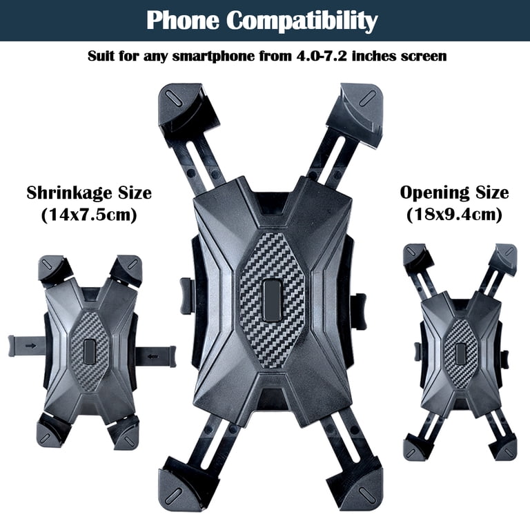 IC ICLOVER Bike Phone Mount 2-Pack, 360 Degree Rotation photo 6