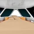 thumbnail image 2 of Universal XL V Berth 3 Piece 100% Egyptian Cotton 800TC The Best Boat V Berth Bedding Fits mattresses up to 12” Depth Durable & Easy Washable - Great Gift for Boaters ( Beige ), 2 of 4