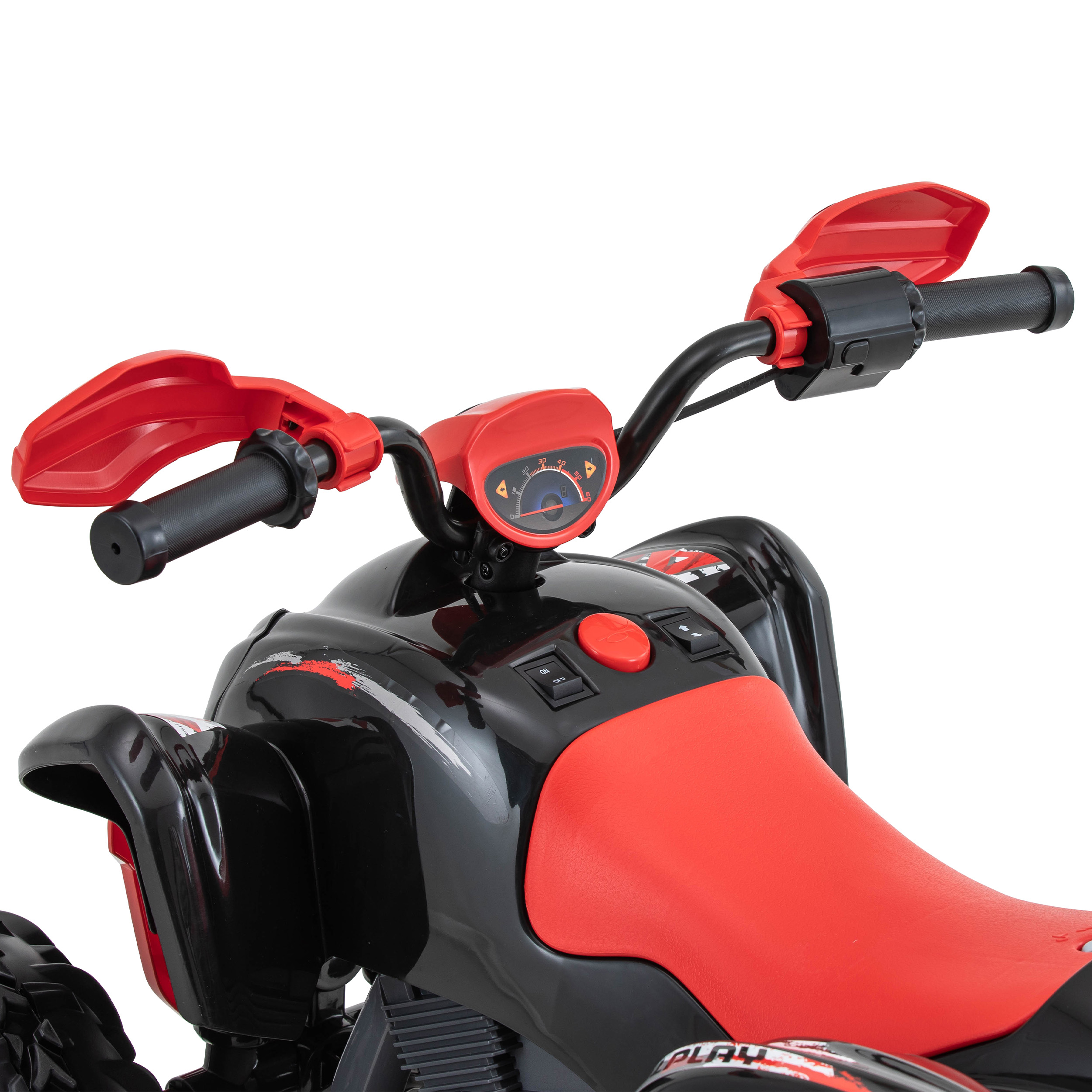 Powersport ATV MAX 12-Volt Battery Ride-On (Red / Black) - image 5 of 9