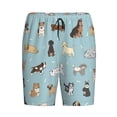 thumbnail image 4 of Wukai Dog Pets Men’s Short Pajama Pants With Pockets Soft Sleep Pj Shorts for Men-X-Large, 4 of 6