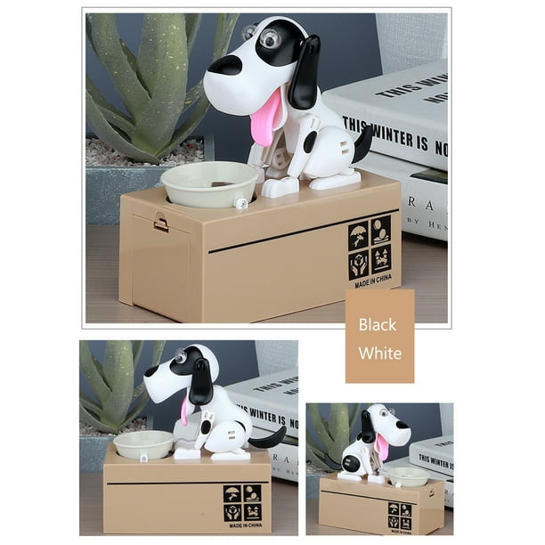 Banco para gatos NikouMX alcancía para cachorros tamaño 16,5 x 8 x 17 cm color marrón