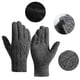 thumbnail image 3 of Guantes de punto de invierno, guantes resistentes al viento con pantalla táctil, guantes cálidos gruesos con forro polar NikouMX Deportes, 3 of 7