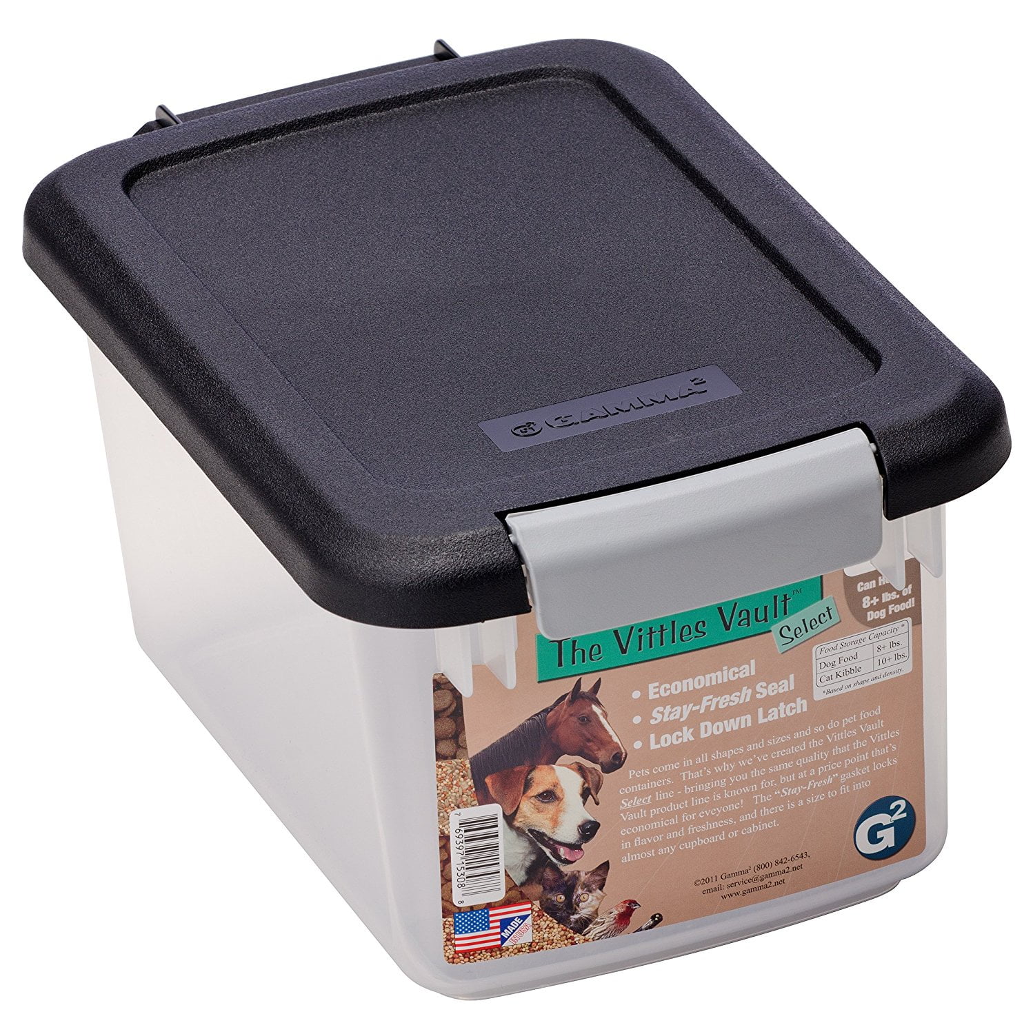 GAMMA2 Vittles Vault Airtight Pet Food Container 5315 Pet Supplies Food