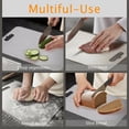 thumbnail image 4 of 3pzs Tablas de Cortar de Titanio para Cocina, Titanium Cutting Board, Tabla Para Cortar Con 3 Tallas, Resistente Duradero cara de titanio de grado hub, 4 of 8
