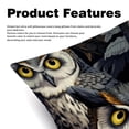 thumbnail image 2 of Owl Elegant Velvet Covers - Set of 2, Decorative Bed Pillow Cases with Unique Patterns for Home Decor, Available in 16x16, 18x18, and 20x20 Inches, 2 of 6