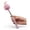 Pink, variant on Pumpkin Lantern Hand Crank Light Sticks, Glowing Halloween Party Favors with Jack O Lantern Design, Portable Light Wands for Costume Events, Bar Displays, Night Gatherings & Seasonal Decor