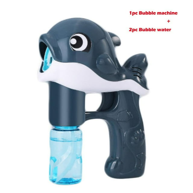 Máquina automática de burbujas de juguete para hacer burbujas Luminous Dolphin