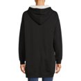 thumbnail image 3 of No Boundaries Juniors' Pullover Tunic Hoodie, 3 of 5