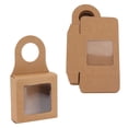 thumbnail image 4 of Kraft Wine Gift Boxes Set, Kraft Wine Bottle Box Simple Foldable Practical 25Pcs Beautiful  For Wedding, 4 of 8