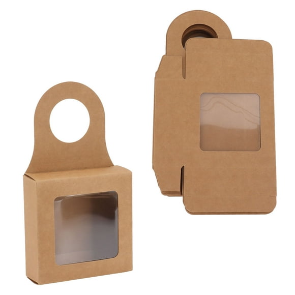 Caja Para Botellas De Vino Kraft, Juego De Cajas De Regalo Para Vino Kraft De 25 Unidades, Reutilizable, Simple Para Fiesta