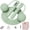 Green, variant on YOTTOY Skipping Ropes for Adults -Cordless Counter Jump Rope with Large Cordless Ball-Weighted Jump Rope for Women with LCD Display