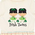 thumbnail image 4 of Inktastic Irish Twins St Patricks Girls Girls Toddler Dress, 4 of 5