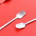 thumbnail image 6 of Kitchen Bar Tea Long Handle Stainless Steel Coffee Stirrers Milk Spoon Teaspoon, 6 of 8