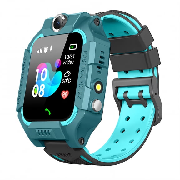 GJX Smart Watch for Kids,Setracker App Kids Smart Watch,Contact Numbers Watches for Kids,Green,2G