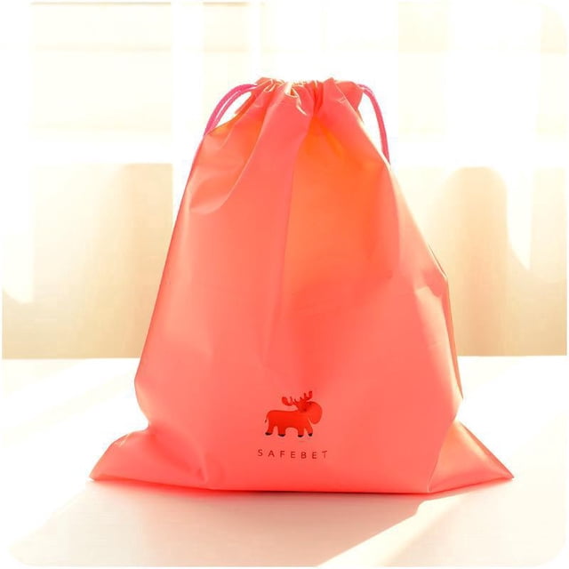 Bolsa con cordón de 3 piezas, bolsas organizadoras de equipaje, bolsa con cordón impermeable, bolsa de lavandería sucia para niños, bolsa de cosméticos, bolsa de almacenamiento con cordón 31x26 CM