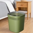 thumbnail image 7 of Kitchen Trash Can, Step-On Garbage Can with Lid, Tall Kitchen & Bathroom Trash Can, Small Office Waste Bin, Green - Xuniizn, 7 of 7
