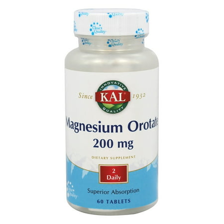 Kal - Magnesium Orotate 200 mg. - 60 Tablets