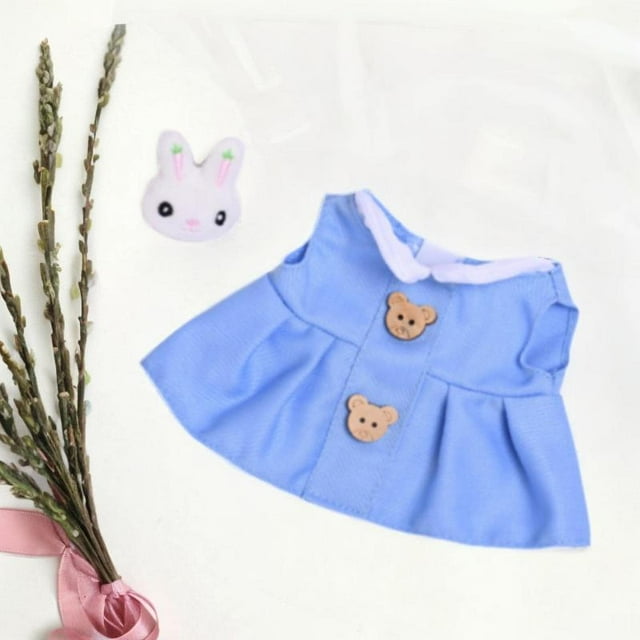 Vestido de muñeca 20 cm Hugo accesorios para fotos decoración moda suave para niñas pequeñas regalo