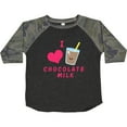thumbnail image 3 of Inktastic I Love Chocolate Milk Boys or Girls Toddler T-Shirt, 3 of 5