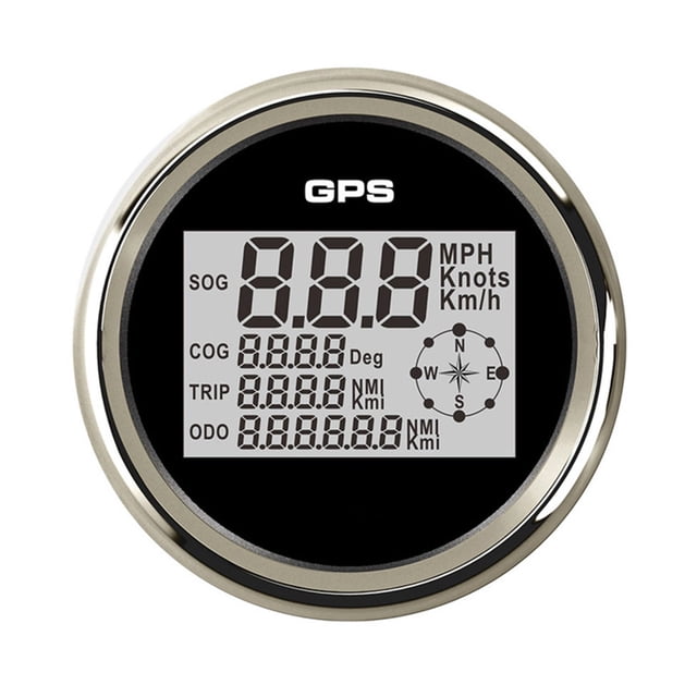 Digital GPS Speedometer 8 Color Backlight Odometer 0-999 knots km/h mph 12V/24V For Boat Car Motorcycle Speed Gauge ,Wide Applicability
