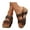 Coffee, variant on Orthopedic Wedge Sandals for Women 2025 New Platform Espadrilles Dressy Casual Slide Shoes